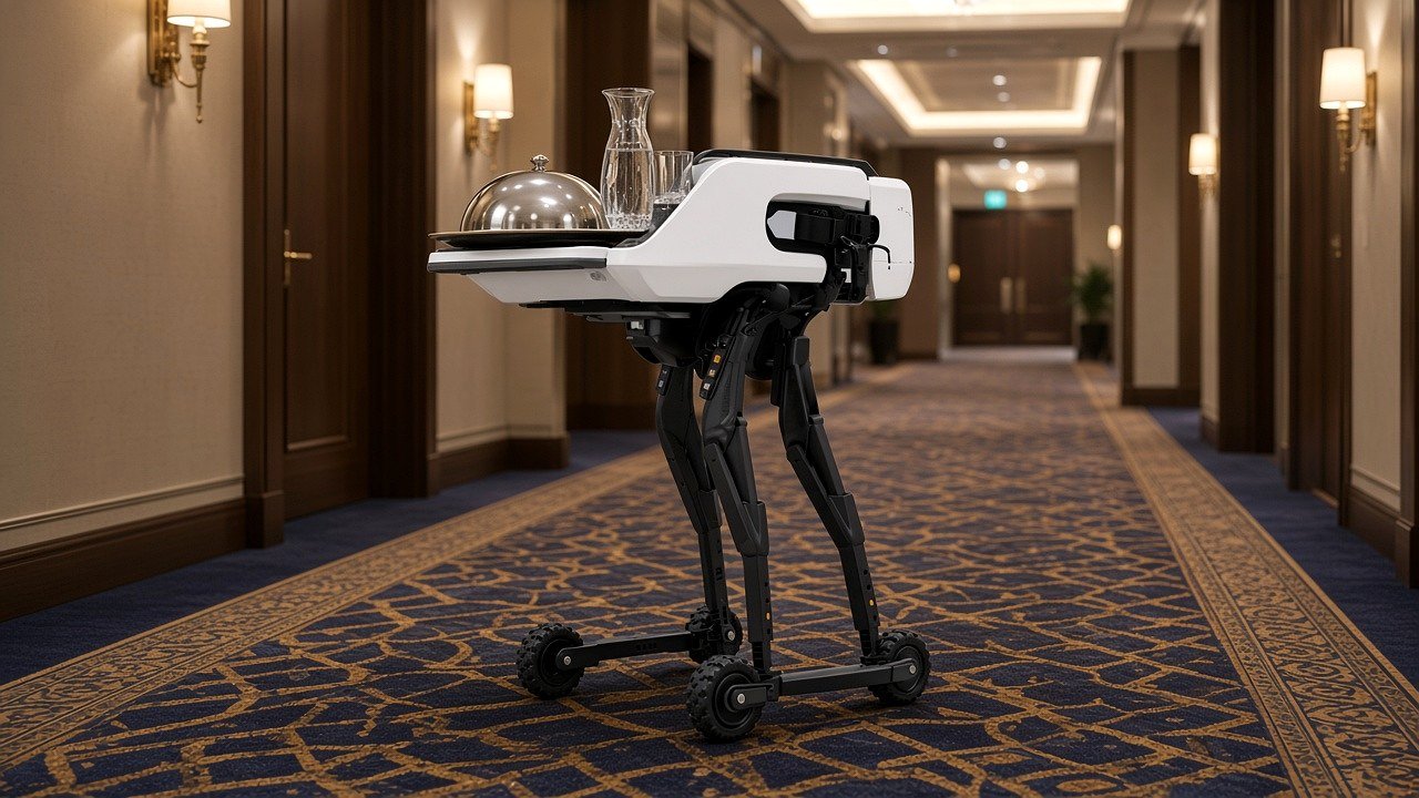 CASBOT W1 hotel delivery