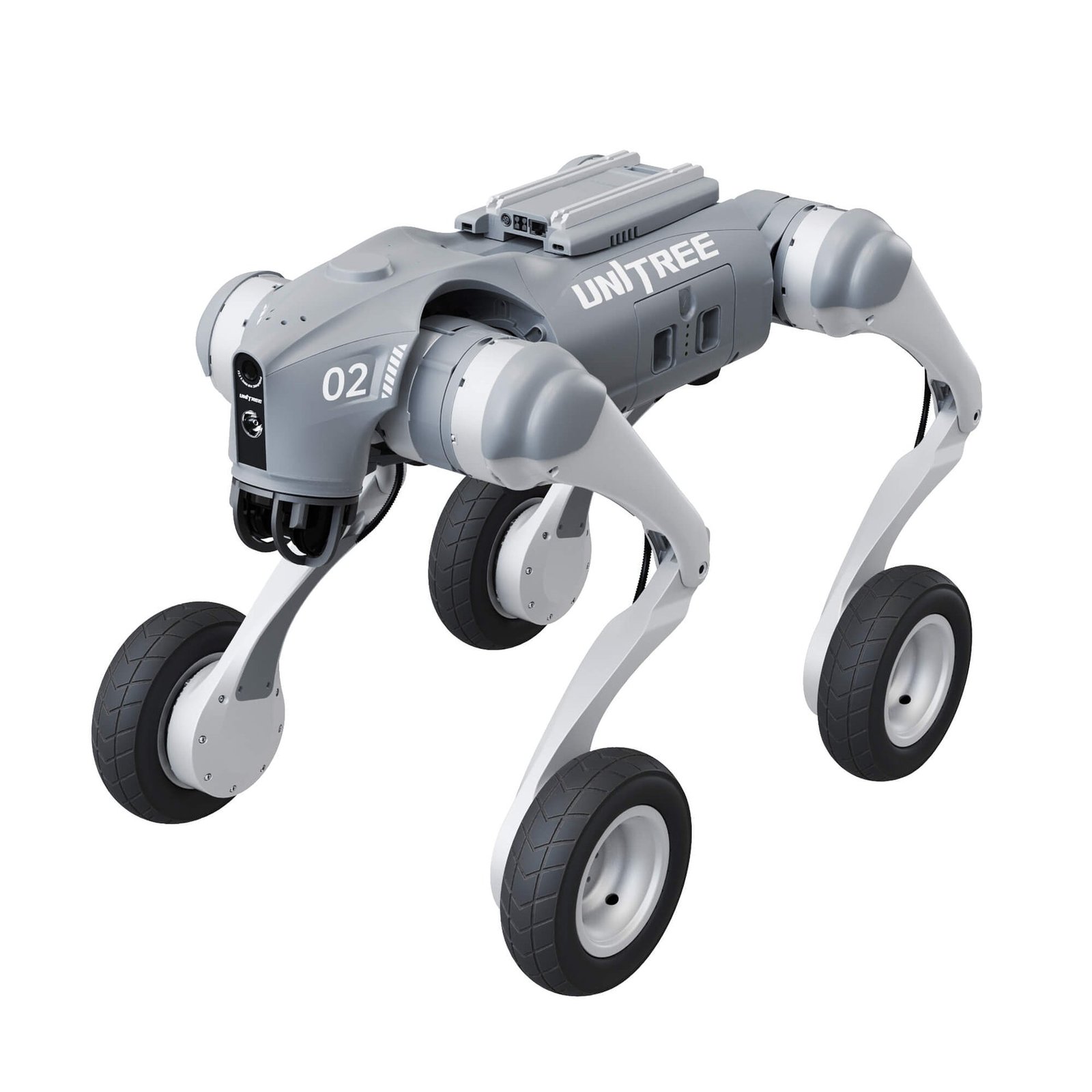 Unitree Go2-W Plus AI Quadruped Robot Dog with Wheels