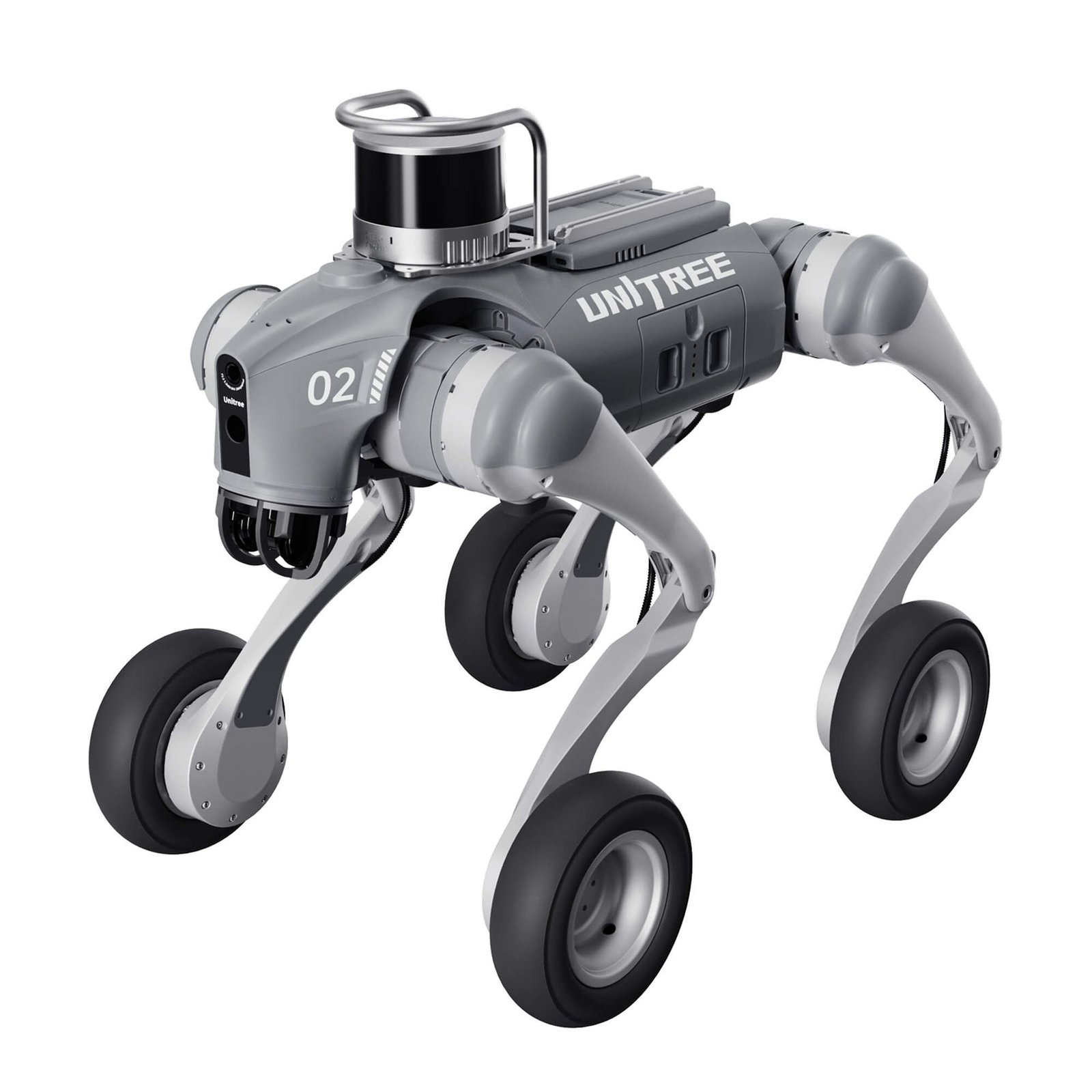 Unitree Go2-W Ultimate Wheeled Quadruped with XT16 LiDAR